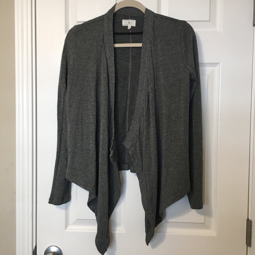 Lou & Grey Gray Cardigan